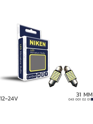 Niken LED Ampul Sofit Canbus LED 31MM 12-24V