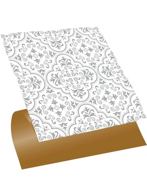 Tink Kendinden Yapışkanlı Gri Motifli Desenli Pvc Karo 30X30 cm (11 Adet) 1m2