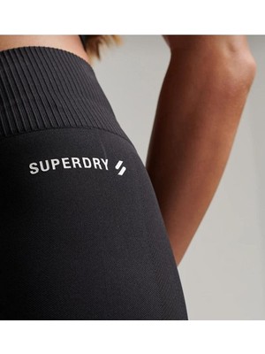 Moda Mall Superdry Seamless Siyah Tayt