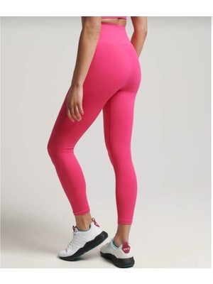 Moda Mall Superdry Seamless Pembe Tayt