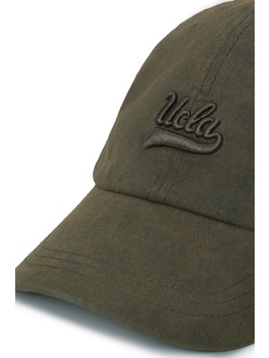 Ucla Fortuno Yeşil Baseball Cap Nakışlı  Unisex Şapka