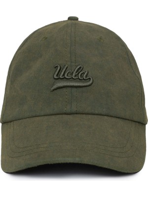 Ucla Fortuno Yeşil Baseball Cap Nakışlı  Unisex Şapka