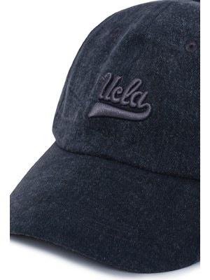 Ucla Fortuno Gri Baseball Cap Nakışlı  Unisex Şapka