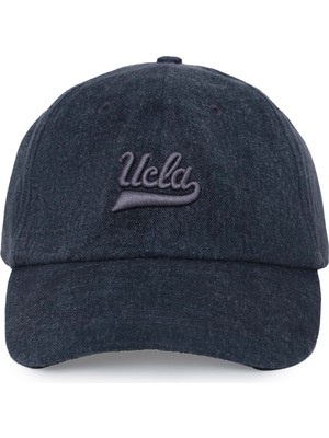 Ucla Fortuno Gri Baseball Cap Nakışlı  Unisex Şapka