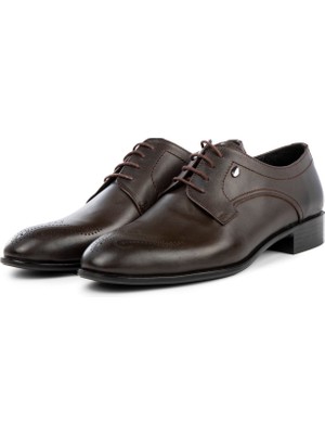 Ducavelli Taura  Deri Erkek Klasik Ayakkabı, Derby Klasik Ayakkabı, Bağcıklı Klasik Ayakkabı