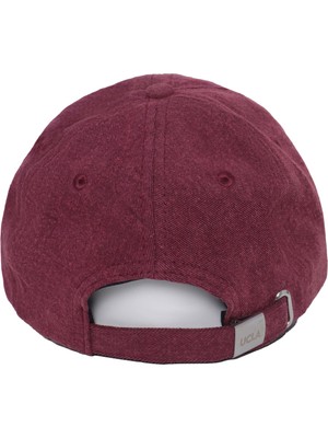 Ucla Fortuno Bordo Baseball Cap Nakışlı  Unisex Şapka