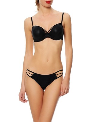 Magic Form 259 Deri Kumaşlı İki İp Kenarlı Normal Külot