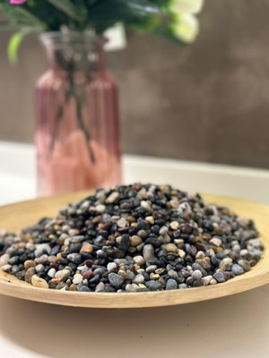 Nadir Peyzaj 2 kg Dalaman Dere Çakılı 4-10 mm Bahçe Peyzaj Saksı Teraryum Akvaryum Taş