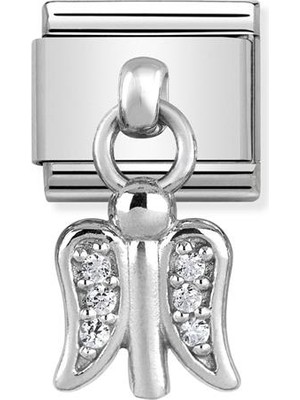 Nomination Composable Classic Dekoratif Charm - Charm Semboller - Melek - (11 Angel) 925 Gümüş