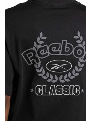 Reebok Classıcs Reserve Tee Siyah  Kısa Kol T-Shirt