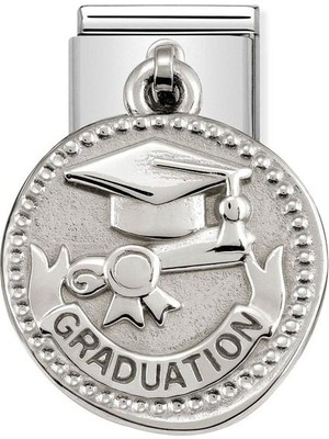 Nomination Composable Classic Dekoratif Charm - Charm Dilekler - Mezuniyet -  925 Gümüş