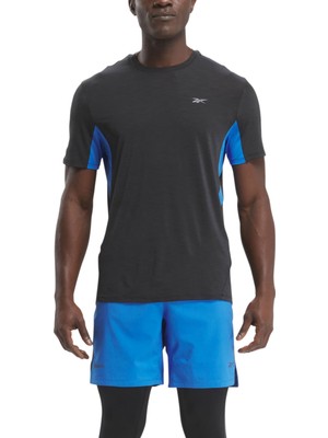 Reebok Athlete Tee 2.0 Rbk-Chıll Siyah Erkek Kısa Kol T-Shirt