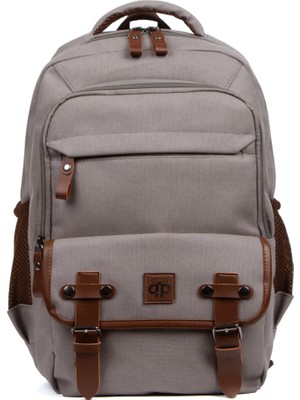 Paqpa Qp Maderia Unisex Gri Laptop Bölmeli Sırt Çantası QP1003-02