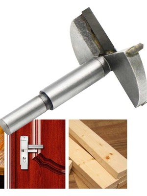 Depolife Tas Mum Saksı Yuva Açmak Için Ahşap Freze Pancı 70 mm Panç Matkap Ucu