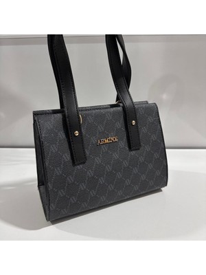Armine Bayan Çanta Noktalı Siyah AR35001
