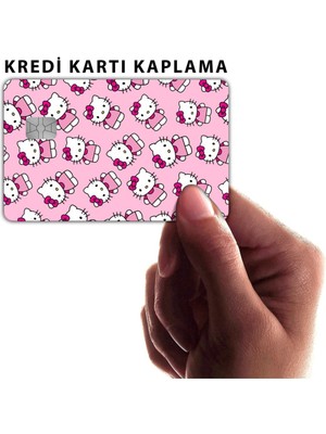 Hediyene Bak Hello Kitty Kredi Kart Kaplama Sticker