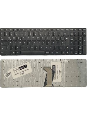 Notespare Lenovo ile Uyumlu Ideapad B580, B585, B590, B590G, V570, V570A Notebook Klavye Siyah Tr