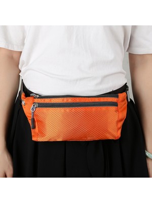 ZhuningShop3 Turuncu YB05 Stili Bısı Goro Kadın Para Telefonu Kullanışlı Bumbag Hareket Bel Çantası Unisex Muz Kılıfı Fannypack Kadınlar Için Kalça Serseri Bel Çantası Kemer (Yurt Dışından)