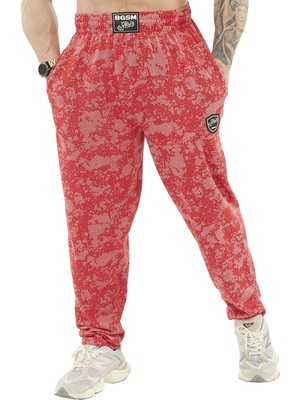 BGSM Erkek Eşofman Altı Teknik Kamuflaj Body Pantolon Eşofman Altı Bgsm PNT1386