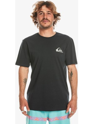 Quiksilver Mw Mini Logo Erkek Siyah T-Shirt EQYZT07657-10010