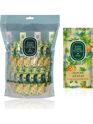 Eyüp Sabri Tuncer Hawaii Ananas Kolonyalı Mendil 150'li Tazelik Hissi ve Ferahlatıcı Koku