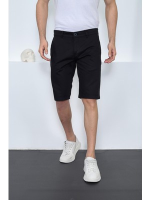 Enzim Jeans Erkek Şort Koyu Lacivert