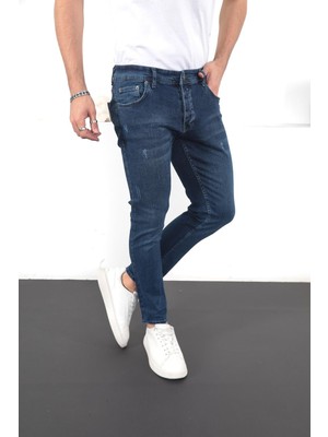 Enzim Jeans Erkek Likralı Denim Skinny Fit Jeans