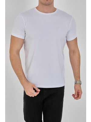 Enzim Jeans Erkek Basic T-Shirt