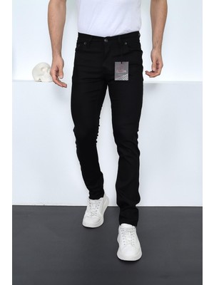 Enzim Jeans Slim Fit Düz Cep Chino Erkek Keten Pantolon