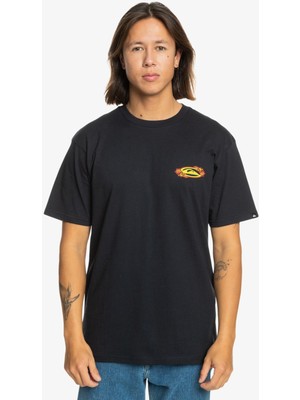 Quiksilver Tc Snap Erkek Siyah Tişört