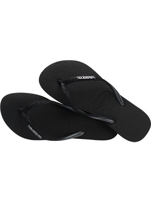 Havaianas Slim Glitter II Kadın Siyah Parmak Arası Terlik 4146975-1069