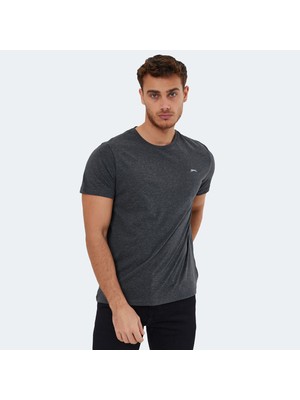 Slazenger ROSALVA Erkek Tişört Antrasit