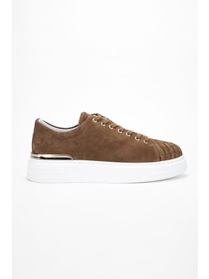 Valmenti Alettaerkek Taba Süet  Sneakers & Spor Ayakkabı 352 20235 Erk Ayk Y24