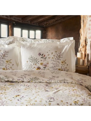 Karaca Home Lussi %100 Pamuk Tek Kişilik Nevresim Takımı Sarı