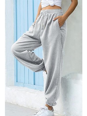 Yakamel Kadın 3 Iplik Jogger Eşofman Altı