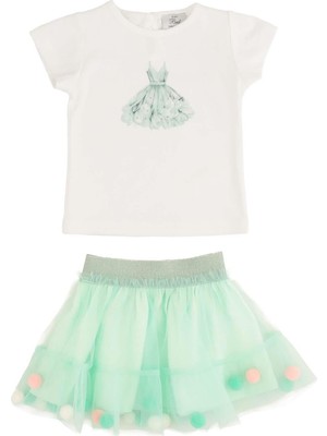 Best Kids Kız Bebek Bluz-Etek Takım