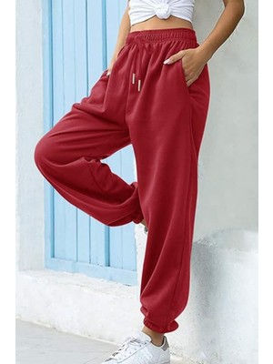 Yakamel Kadın 3 Iplik Jogger Eşofman Altı