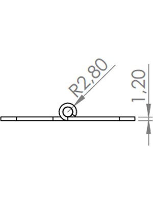 Azra Yapı 60X180 mm Paslanmaz Çelik Krom Yaprak Menteşe Yüksek Kalite
