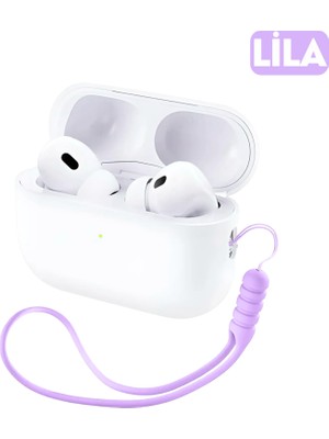 Ewec Pro 2. Nesil Uyumlu Yumuşak Silikon Kulaklık Askısı, Kulaklık Ipi, El Kayışı
