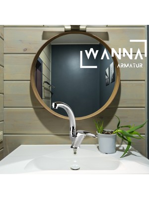 Wanna Armatür Mix Kuğu Banyo Lavabo Bataryası