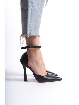 Gökhan Talay Kadın Stiletto Ayakkabı İnce Topuk 10 cm Yükseklikle Şıklık Sunar