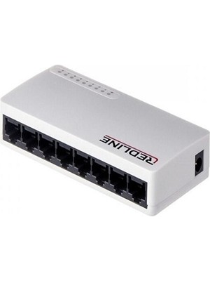 Redline Desktop Switch RL-S1008M 8-Port 10/100MBPS