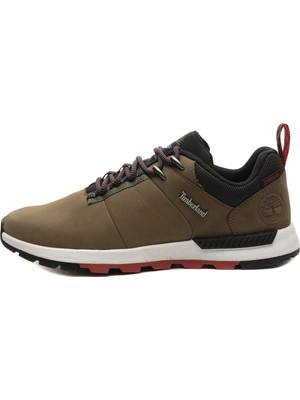 Timberland TB0A5QMYA581 Timberland Low Lace Up Sneaker Erkek Spor Ayakkabı Haki