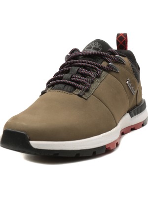 Timberland TB0A5QMYA581 Timberland Low Lace Up Sneaker Erkek Spor Ayakkabı Haki