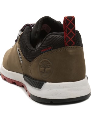 Timberland TB0A5QMYA581 Timberland Low Lace Up Sneaker Erkek Spor Ayakkabı Haki