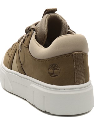 Timberland TB0A6198EO81 Timberland Low Lace Up Sneaker Kadın Spor Ayakkabı Haki