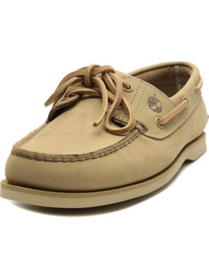 Timberland TB0A2FJQEN71 Timberland Boat Shoe Erkek Spor Ayakkabı Krem