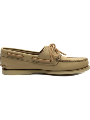 Timberland TB0A2FJQEN71 Timberland Boat Shoe Erkek Spor Ayakkabı Krem