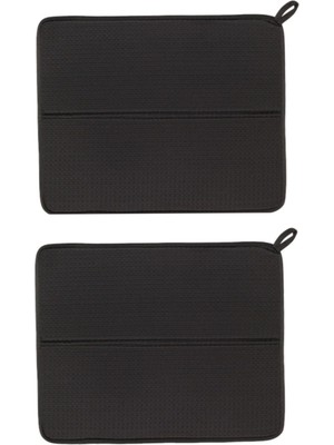 IKEA Nysköljd Bulaşık Kurutma Örtüsü 2 Adet Koyu Gri