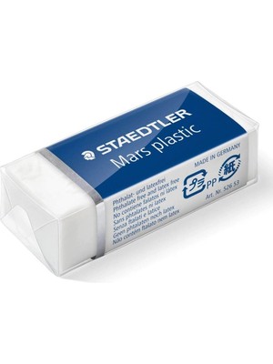 Staedtler Mars Plastic (40X19X13 Mm) Küçük Boy Silgi / 526 30